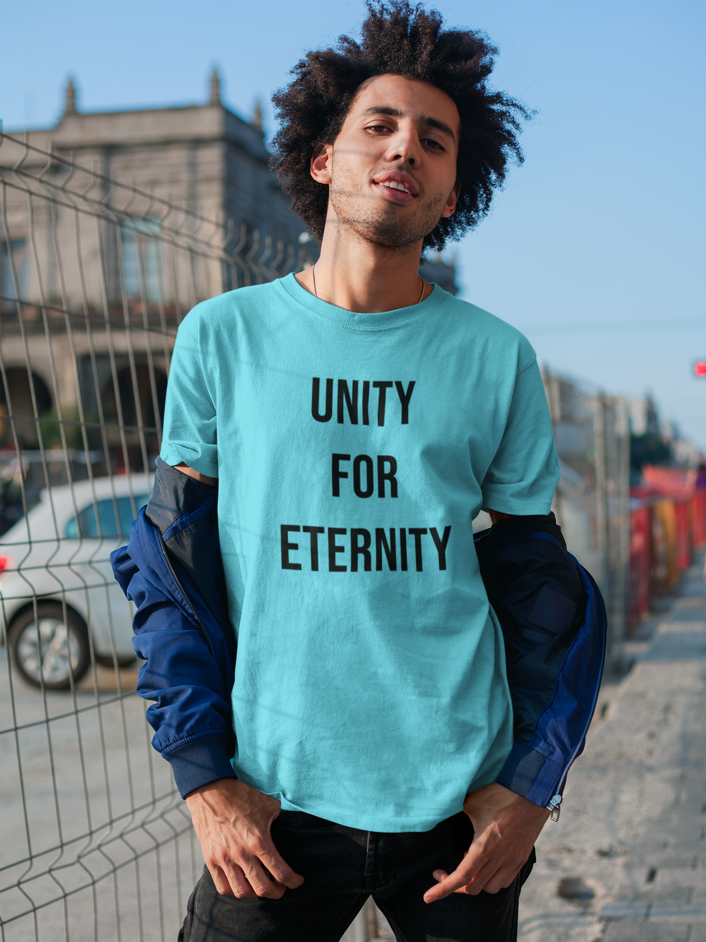 Unity For Eternity T-Shirt (blue)